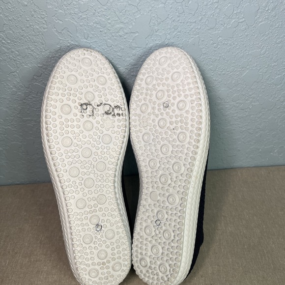 Tommy Bahama Slip-On Sneakers Women's 7.5 Blue Lace Mesh Memory Foam Nautical - Picture 8 of 10